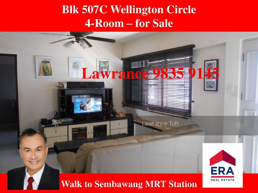 Blk 507C Wellington Circle (Sembawang), HDB 4 Rooms #149341732